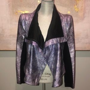 Silver BCBG Maxazria Jacket Size Medium